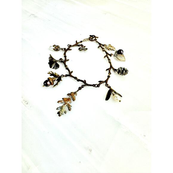 Michael Michaud's Acorn Charm Bracelet - Picture 2 of 8